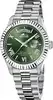 montre lotus freedom acier cadran vert