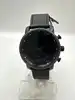 montre mvmt chrono 40 black leather herrenuhr chronograph mit lederband
