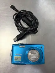 nikon coolpix s3000 bleu lagon