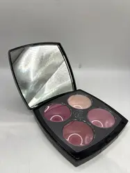 ombres à paupières et fards à joues chanel rouge noir confidence