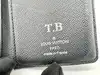 organizer de poche louis vuitton en toile damier graphit avec initial  t.b a l'interieur