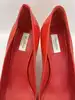 paire mocassins femme maxmara rouge
