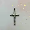 pendentif argent en forme de croix ciselée argent autre 2,15g
