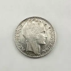 pièce 10 francs turin 1938 argent 680 millième 10,04 g