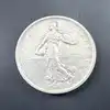 pièce 5 francs semeuse 1960 argent 835 millième 12g