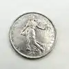 pièce 5 francs semeuse 1962 argent 835 millième 11,98g