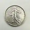 pièce 5 francs semeuse 1963 argent 835 millième 12g