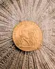pièce d'or 20 francs marianne & coq 1910 or 900/1000 6,44g
