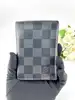 porte-cartes/organizer de poche louis vuitton en toile damier graphite