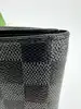 porte-cartes/organizer de poche louis vuitton en toile damier graphite