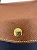 porte-documents longchamp le pliage en toile bleu