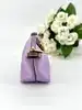 porte-monnaie longchamp le pliage original en toile violet clair