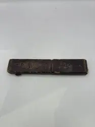 rasoir type coupe choux manche corne et bois fontelli