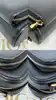 sac à main christian dior caro double pouch en cuir noir à bandoulière