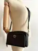 sac à main christian dior caro double pouch en cuir noir à bandoulière