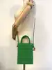 sac azzurra gronchi en cuir lisse vert