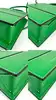 sac azzurra gronchi en cuir lisse vert