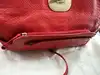sac longchamp gatsby en cuir rouge embossé façon python
