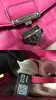 sac michael kors en cuir matelassé fuchsia