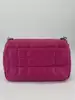 sac michael kors en cuir matelassé fuchsia