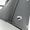 sac tote lacoste daily city en synthétique noir