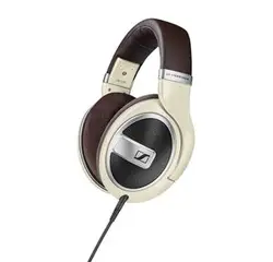 sennheiser écouteurs circum - auriculaires à dos ouvert hd 599 - ivoire
