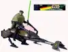 star wars - the power of the force 69651 - speeder bike with luke skywalker in endor gear