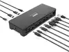 station d'accueil usb - c 10 en 1 port connect professional docking office noir
