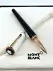 stylo bille montblanc ingrid bergman la donna , le clip comporte une améthyste