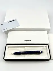 stylo bille montblanc starwalker blue planet résine précieuse