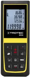 trotec télémètre laser 120 m bd26 mètre laser distancemètre mesure distance