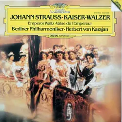 vinyle johann strauss / berliner philharmoniker / herbert von karajan - kaiser - walzer (1982)