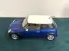 voiture miniature 1/18 solido new mini - bleu