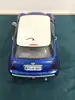 voiture miniature 1/18 solido new mini - bleu