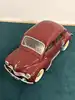 voiture miniature 1/18 solido renault 4 cv - 1997 - rouge bordeaux