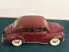 voiture miniature 1/18 solido renault 4 cv - 1997 - rouge bordeaux