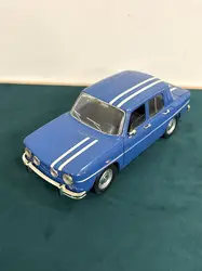 voiture miniature 1/18 solido renault 8 - 1999 - bleu