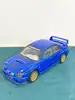 voiture miniature 1/18 solido subaru impreza - bleu