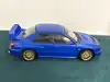 voiture miniature 1/18 solido subaru impreza - bleu