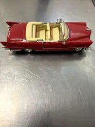 voiture miniature 1/43 solido cadillac eldorado - 1955 - rouge