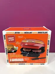 appareil à hamburger heat & eat