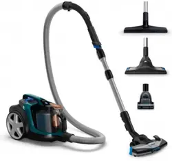 aspirateur sans sac 650w 76db vert powerpro expert - fc9744/09 - philips