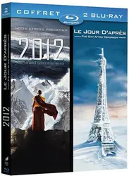 blu-ray coffret blockbuster - 2012 + le jour d'après