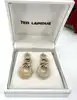 boucles d'oreilles vintage ted lapidus plaqué or