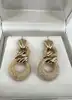 boucles d'oreilles vintage ted lapidus plaqué or