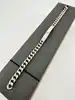 bracelet argent maille gourmette + plaque d'identité argent autre 17,11g