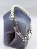 bracelet pandora perle culture d'eau douce traitée me argent 925 millième (22 ct) 9,94g