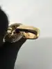 bracelet ted lapidus plaqué or maille fantaisie vintage