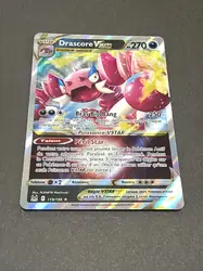 carte pokémon drascore  v star 119/196 fr