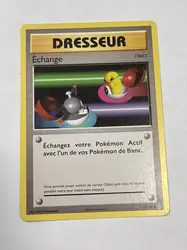 carte pokémon dresseur echange 88/108